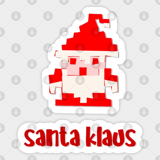 SANTA K(C)LAUS Sticker by ARTEMIDA